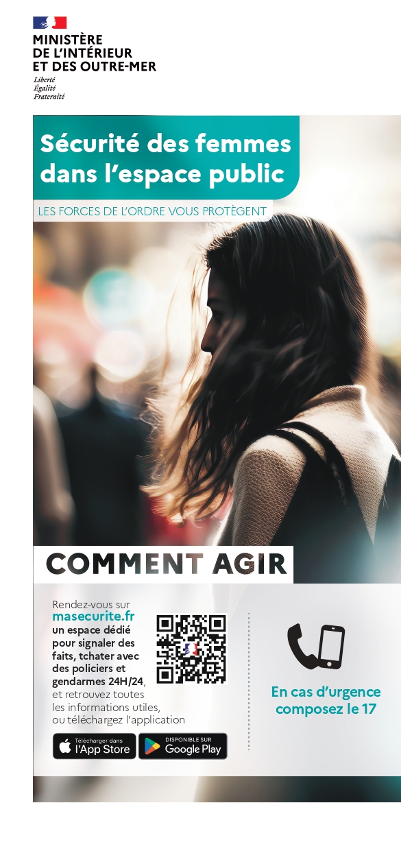 Flyer sécurité des femmes