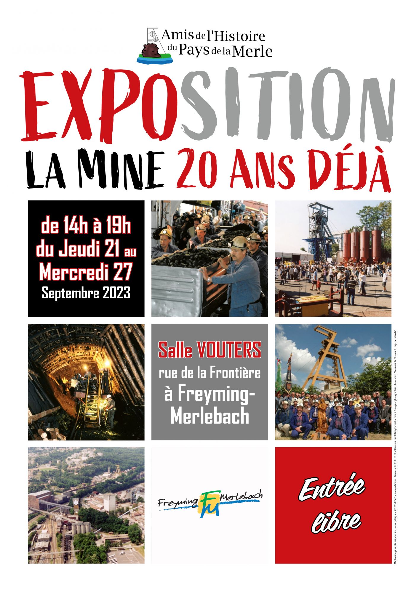 Exposition la mine 20 ans déjà