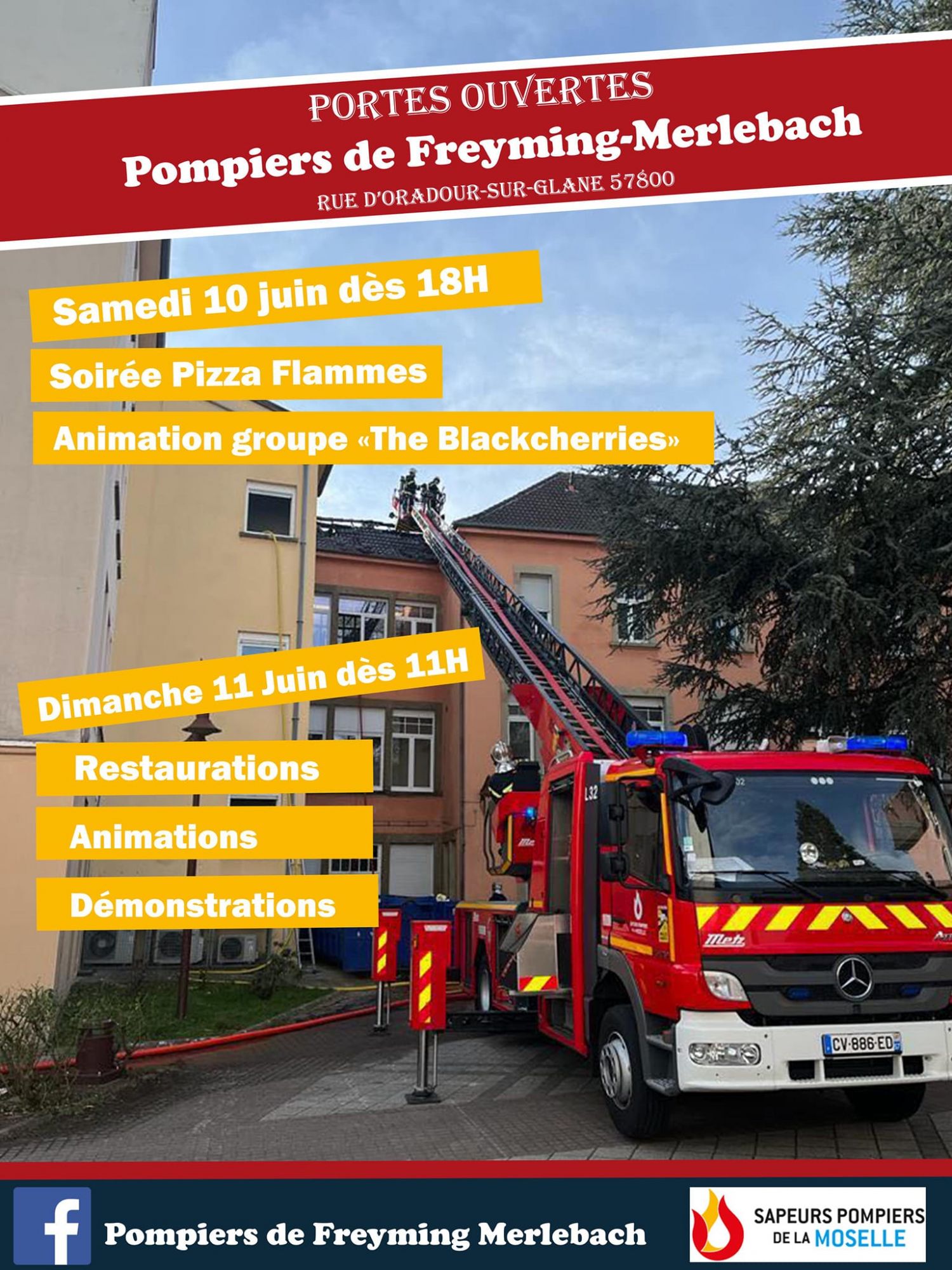 Portes ouvertes - pompiers de Freyming-Merlebach