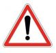 Panneau attention